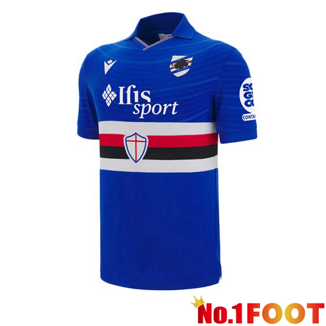 UC Sampdoria Home Soccer Jersey Blue 2025/2026