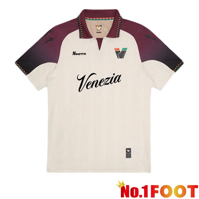 Venise FC Away Soccer Jersey Yellow 2025/2026