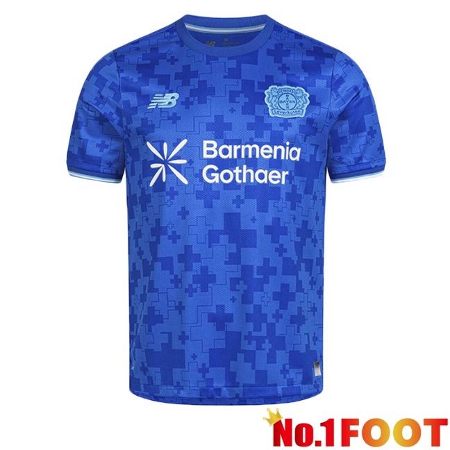 Bayer 04 Leverkusen Third Soccer Jersey Blue 2025/2026