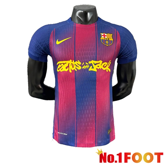 FC Barcelona Soccer Jersey Special Edition Red/Blue 2025/2026