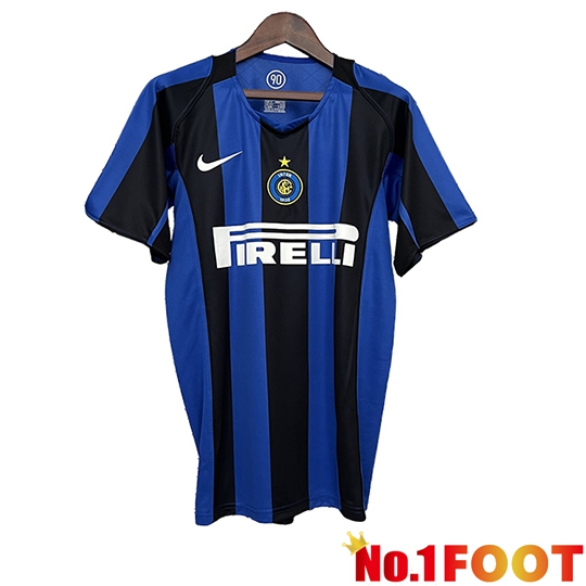 Inter Milan Retro Home Soccer Jersey 2004/2005