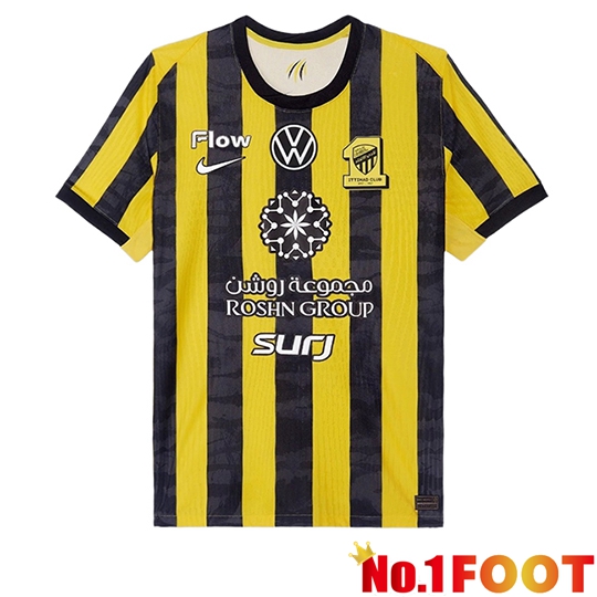 Al-Ittihad Home Soccer Jersey 2025/2026