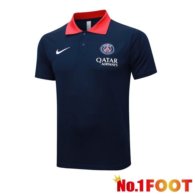 Paris PSG Soccer Polo Blue Royal 2025/2026