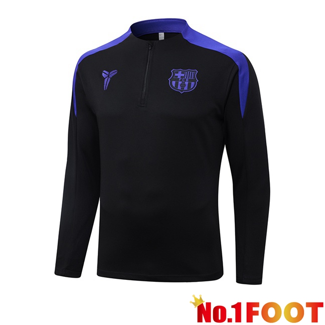FC Barcelona Training Sweatshirt Black Blue 2025/2026
