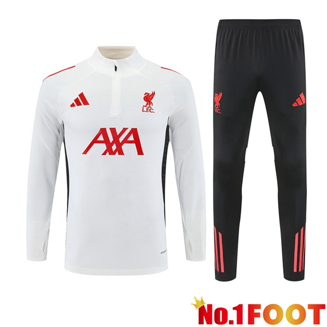 FC Liverpool kit Training Tracksuit White 2025/2026