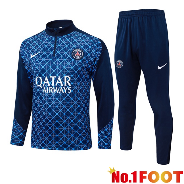 Paris PSG kit Training Tracksuit Blue Royal 2025/2026