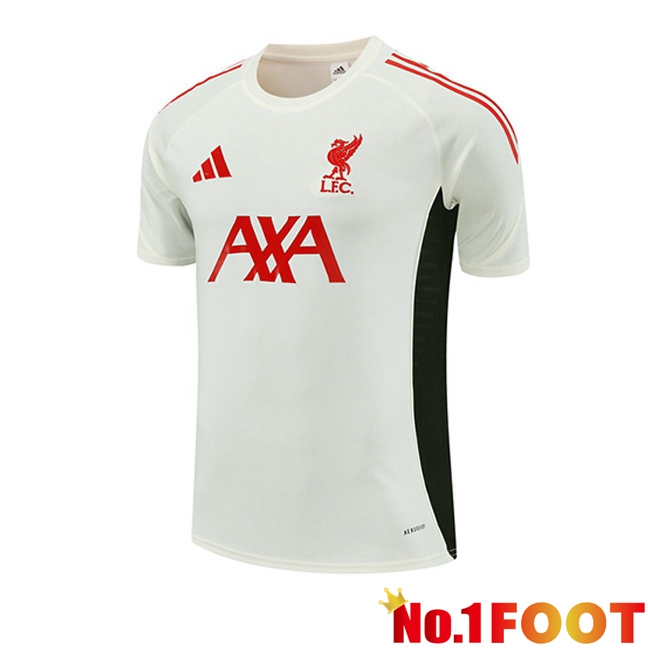 FC Liverpool Training T Shirt White 2025/2026