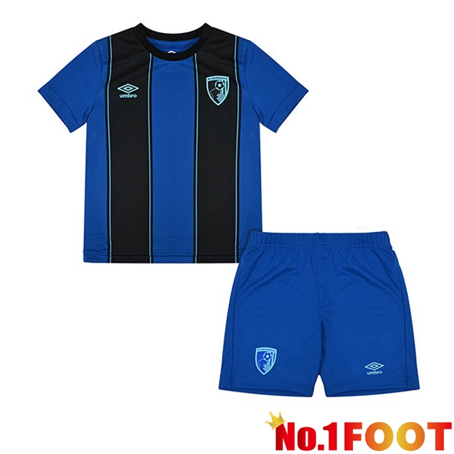 AFC Bournemouth Kids Away Soccer Jersey Blue 2025/2026
