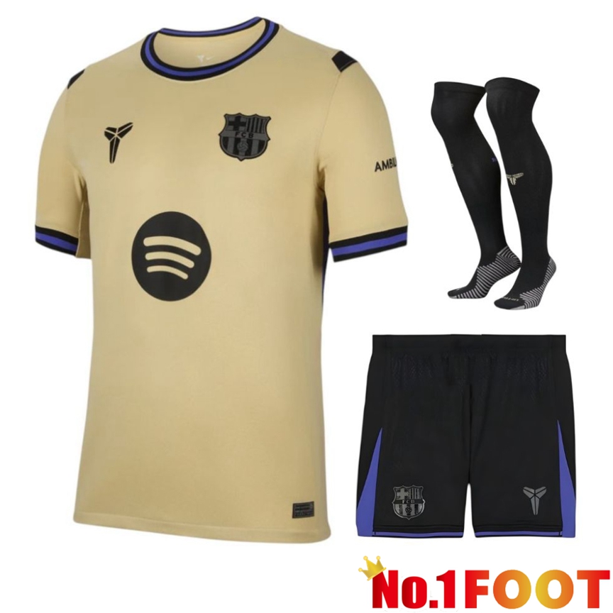 FC Barcelona Away kit Soccer Jersey (Shorts + Socks) 2025/2026