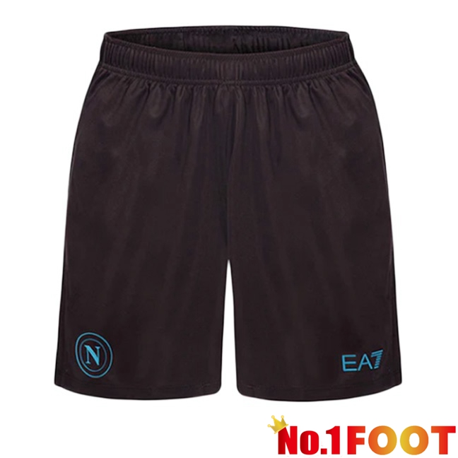 SSC Napoli Third Soccer Shorts Brown 2025/2026