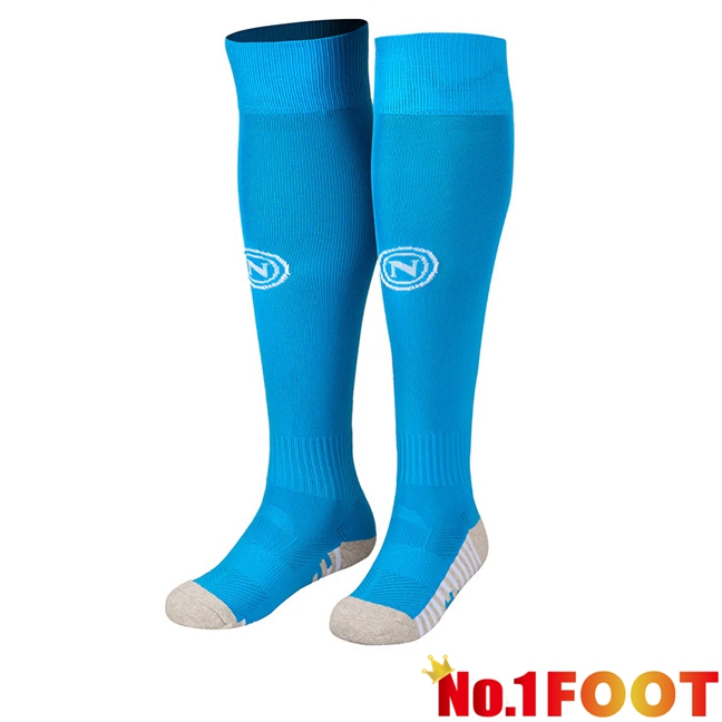 SSC Napoli Home Soccer Socks Blue 2025/2026