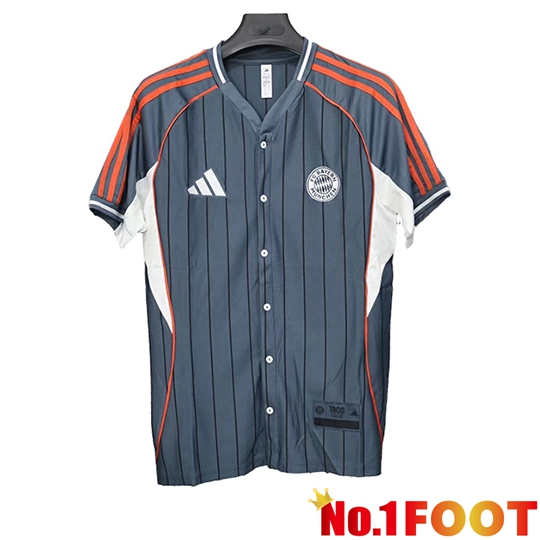 Bayern Munich Soccer Jersey Special Edition Grey 2025/2026