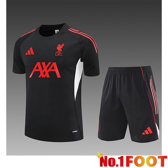 FC Liverpool Kids kit Training T Shirt Black/Red 2025/2026
