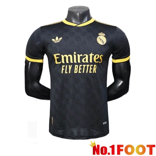 Real Madrid Soccer Jersey Special Edition Black 2025/2026
