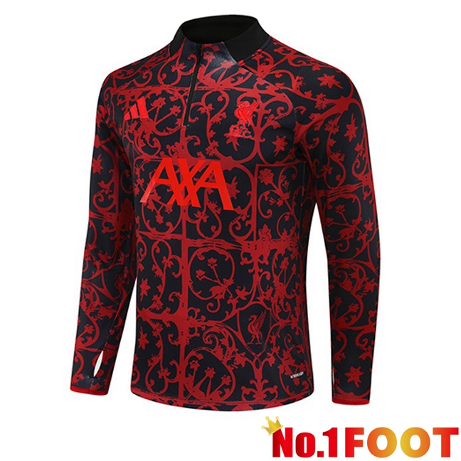 FC Liverpool Training Sweatshirt Black Red 2025/2026