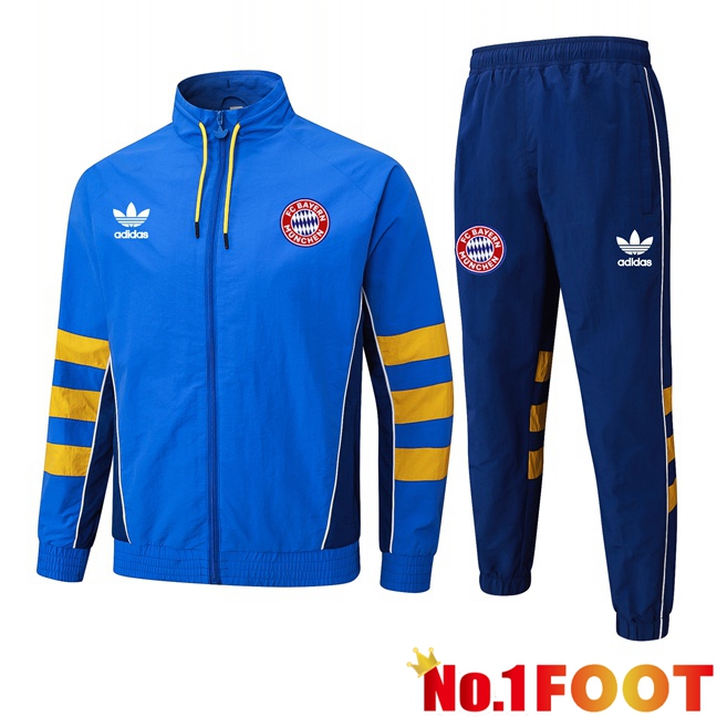 Bayern Munich kit Training Tracksuit - Training Jacket Blue 2025/2026