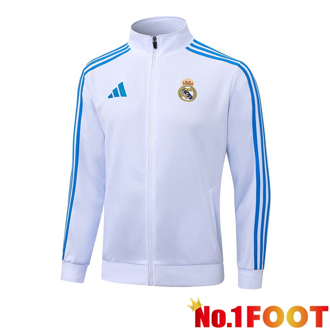Real Madrid Training Jacket White 2025/2026