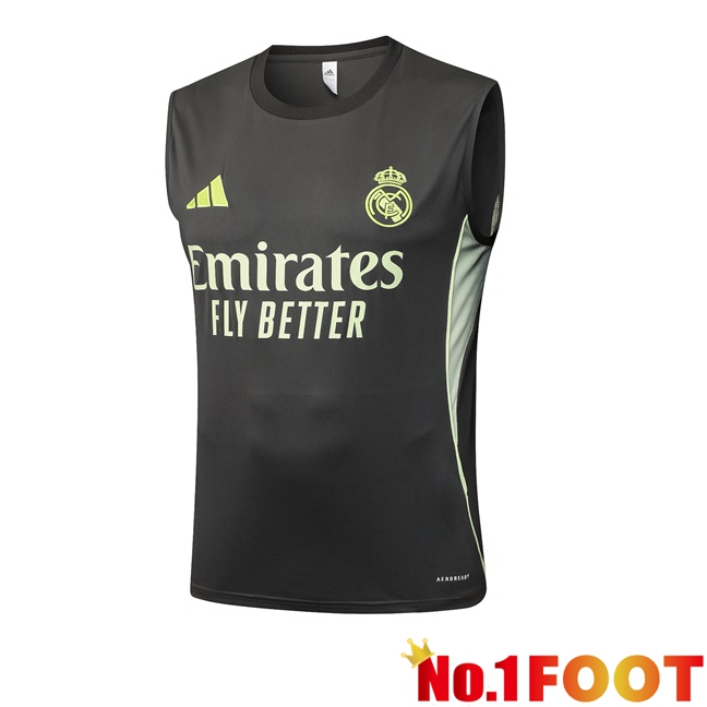 Real Madrid Gilet Soccer Green 2025/2026