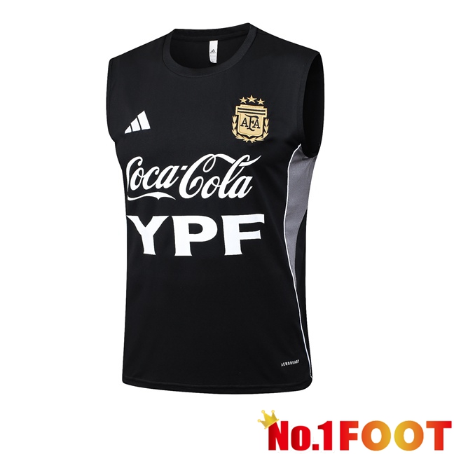 Argentina Gilet Soccer Black 2025/2026