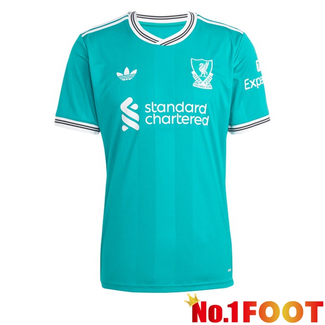 FC Liverpool Third Soccer Jersey Green 2025/2026