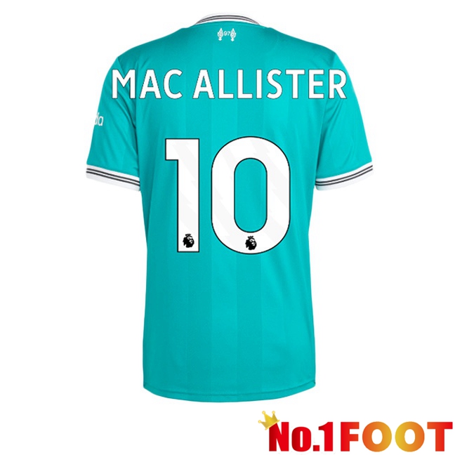 FC Liverpool (MAC ALLISTER 10) Third Soccer Jersey Green 2025/2026