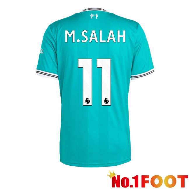 FC Liverpool (M.SALAH 11) Third Soccer Jersey Green 2025/2026