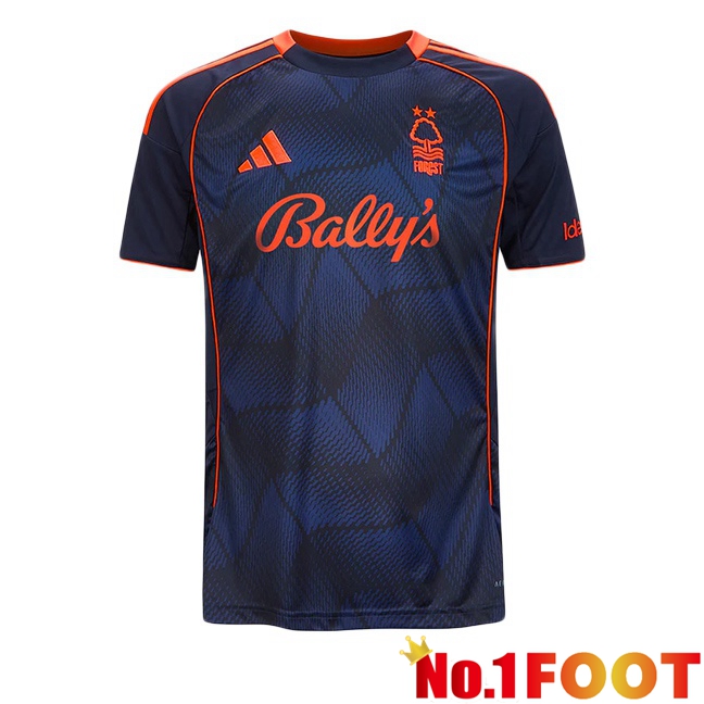 Nottingham Forest Third Soccer Jersey Black 2025/2026