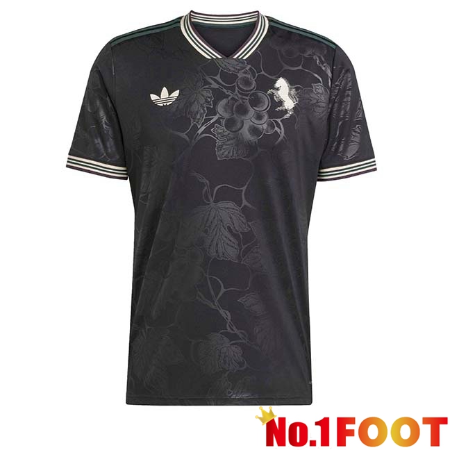 Juventus Third Soccer Jersey Black 2025/2026