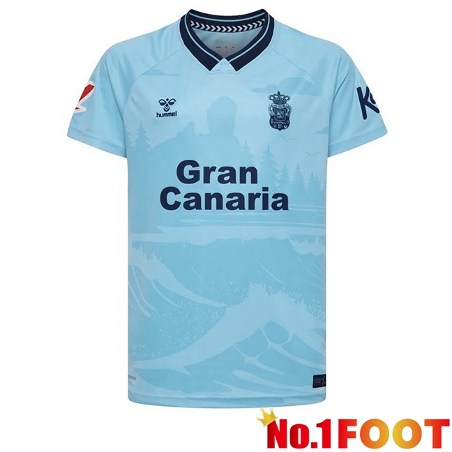 UD Las Palmas Away Soccer Jersey Blue 2025/2026