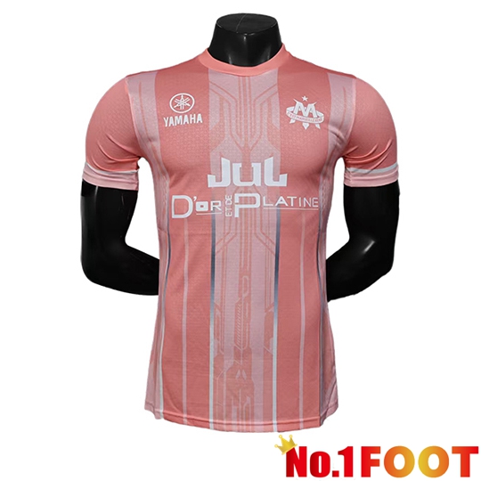 Marseille OM Soccer Jersey Special Edition Pink 2025/2026