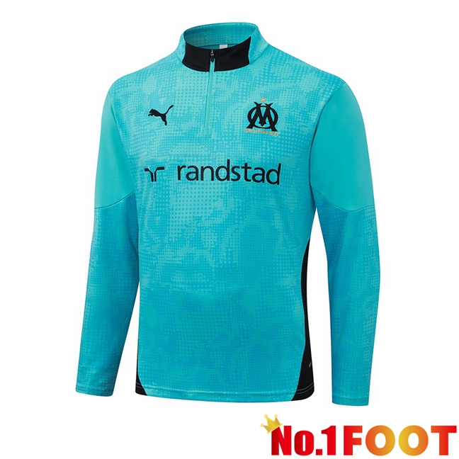 Marseille OM Training Sweatshirt Blue 2025/2026