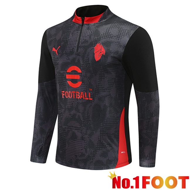 AC Milan Training Sweatshirt Black 2025/2026