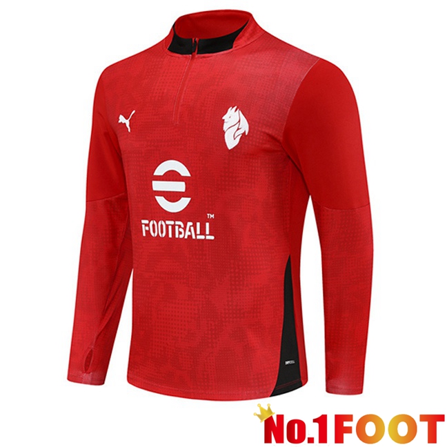 AC Milan Training Sweatshirt Red 2025/2026