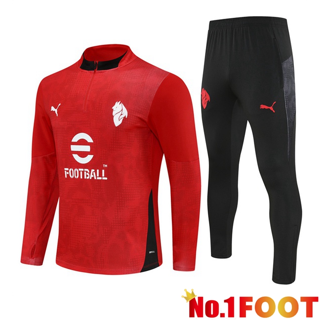 AC Milan kit Training Tracksuit Red 2025/2026