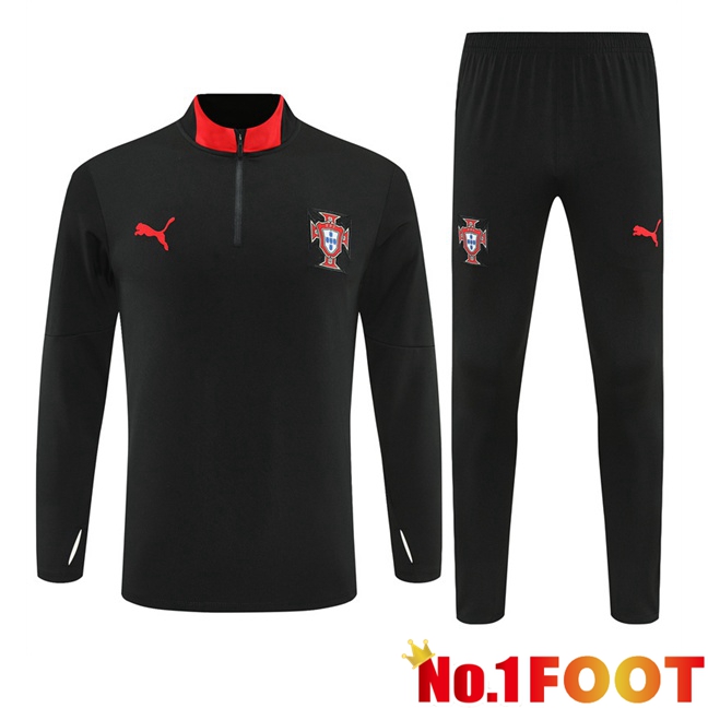 Portugal kit Training Tracksuit Black 2025/2026