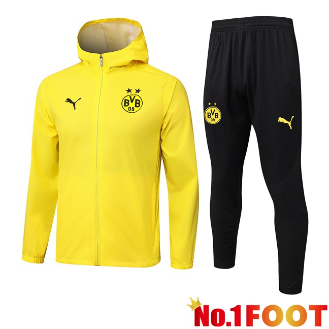Dortmund BVB Training Tracksuit - Windbreaker Yellow 2025/2026