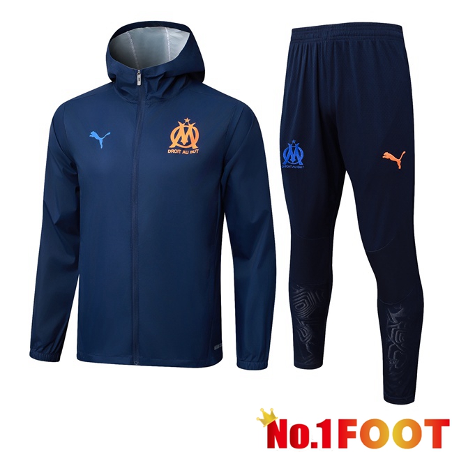 Marseille OM Training Tracksuit - Windbreaker Blue Royal 2025/2026
