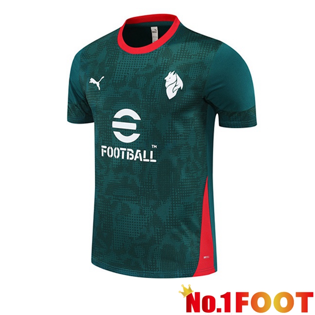 AC Milan Training T Shirt Green 2025/2026