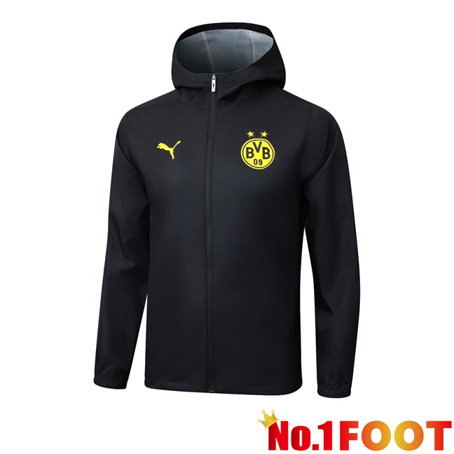 Dortmund BVB Windbreaker Black 2025/2026