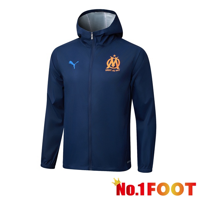 Marseille OM Windbreaker Blue Royal 2025/2026