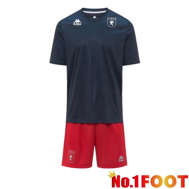 Genoa CFC Kids Third Soccer Jersey Blue Royal 2025/2026