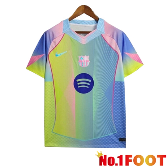 FC Barcelona Soccer Jersey Special Edition Green/Pink 2025/2026