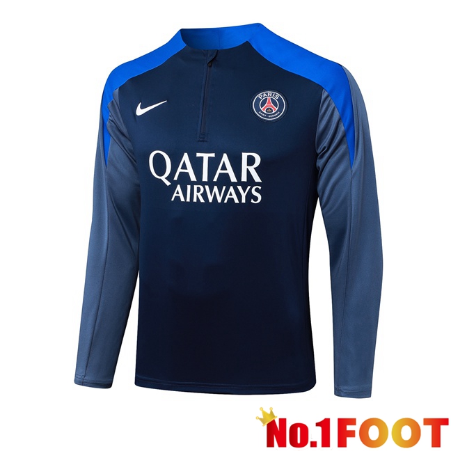 Paris PSG Training Sweatshirt Blue Royal 2025/2026