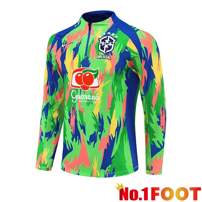 Brazil Training Sweatshirt Green 2025/2026