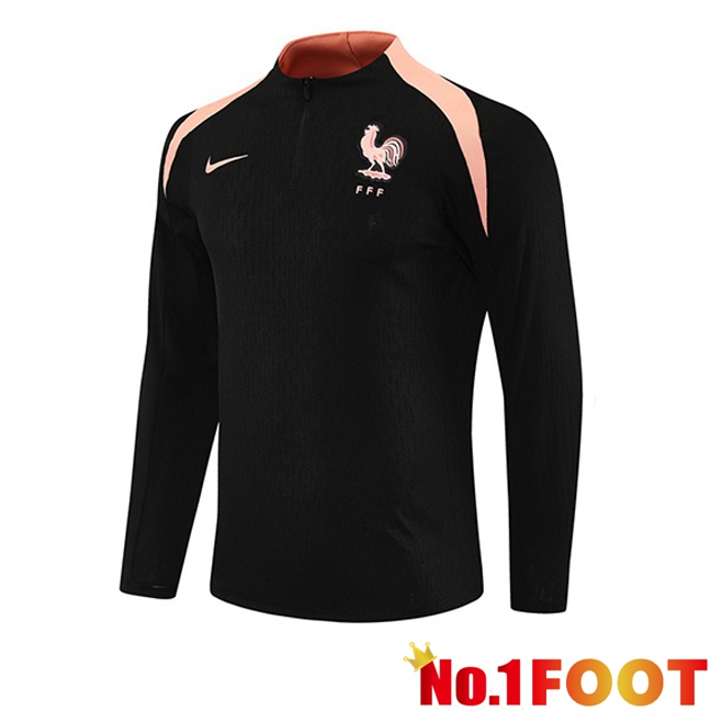 France Training Sweatshirt Black 2025/2026