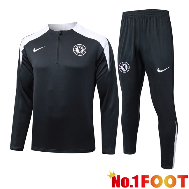 FC Chelsea kit Training Tracksuit Grey 2025/2026