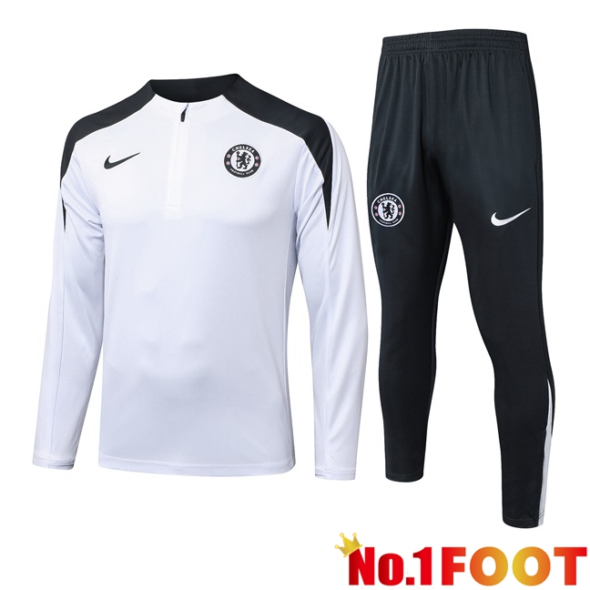 FC Chelsea kit Training Tracksuit White 2025/2026