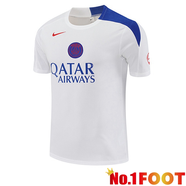 Paris PSG Training T Shirt White 2025/2026