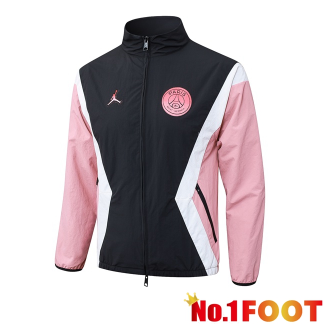 Jordan Paris PSG Training Jacket Black Pink 2025/2026