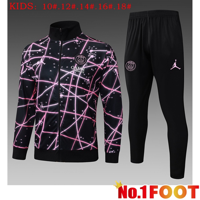 Jordan Paris PSG Kids kit Training Tracksuit - Training Jacket Black 2025/2026